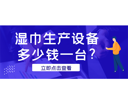 濕巾生產(chǎn)設(shè)備多少錢一臺？廠家發(fā)貨免費試機！