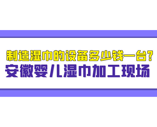 制造濕巾的設備多少錢一臺？安徽嬰兒濕巾加工現(xiàn)場